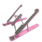 Suporte Ergonômico P/ Notebook, Tablet, Dobrável Rosa