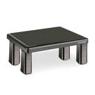 Suporte Ergonômico para Monitor Multi Quadrado, Ajuste com 4 Níveis de Altura, Preto - AC125 Suporte Ergonômico para Monitor Multi Quadrado, Ajuste com 4 Níveis de Altura, Preto - AC125