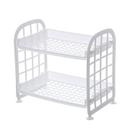 Suporte Estante 2 Prateleiras Organizador Banheiro Cozinha Suporte Estante 2 Prateleiras Organizador Banheiro Cozinha