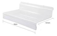 Suporte expositor de calçados plastico transparente 30pcs