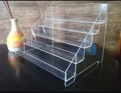 Suporte expositor de esmaltes de acrílico kit com 3 unidades