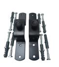 Suporte Fechado Para Tranca De Porta Preto Suporte Fechado Para Tranca De Porta Preto