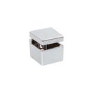Suporte Fenda Flex Quadrada Cromado - Pacote com 10 Unidades Suporte Fenda Flex Quadrada Cromado - Pacote com 10 Unidades