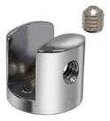 Suporte fenda prateleira vidro 10mm 200pçs