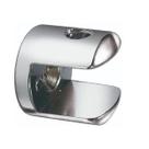 Suporte Fenda Prateleira Vidro Cromado 6mm Kit cm 2 UN Suporte Fenda Prateleira Vidro Cromado 6mm Kit cm 2 UN