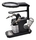 Suporte Ferro de Solda com Iluminação LED - Lupa de Aumento Suporte Ferro de Solda com Iluminação LED - Lupa de Aumento