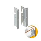 Suporte Fixação de Frete Gaveta 100mm Zincado