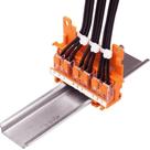 Suporte Fixação Trilho Conector Wago 4mm 221-500