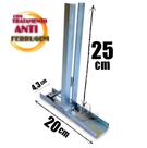 Suporte fixo com reforço para motor basculante portão 2.5mm