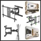 Suporte Fixo de Parede Multiarticulado Para TVs Grande 50 a 90 Pol Até 60 KG Elg