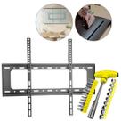 Suporte Fixo de Parede para TV 40 a 80 Polegadas com Jogo de Ferramenta Tipo T 24 Peças Kit