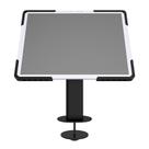 Suporte Fixo Para Tablet Com Instalação Por Furação Estrutura Reforçada Para iPad e Samsung, Ideal Para Totens, Recepção e Escritórios