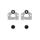 Suporte Fixo Universal para TV LCD, LED e Plasma Cromado - MPdecor