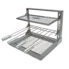 Suporte Flutuante Prime Braseiro Laurindos 4 Espetos 42x34