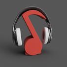 Suporte Fone Ouvido Mesa Headset Gamer NOTA MUSICAL com e sem fio pc Universal Display Rack