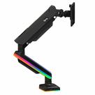Suporte Gamer com RGB de Mesa, Para Monitor 17" a 35", Pistão a Gás, Suporte Até 9kg, Preto, ELG Suporte Gamer com RGB de Mesa, Para Monitor 17" a 35", Pistão a Gás, Suporte Até 9kg, Preto, ELG