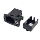 Suporte Gaveta Box Jack P10 9V Compartimento Compacto Violão
