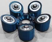 Suporte Giratório para Bola de Boliche Phantom Blue em Plástico Durável Suporte Giratório para Bola de Boliche Phantom Blue em Plástico Durável