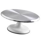 Suporte giratório para decoração de bolos Headerbs em alumínio de 10 polegadas Suporte giratório para decoração de bolos Headerbs em alumínio de 10 polegadas