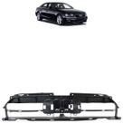 Suporte Grade Parachoque Dianteiro A4 2013 2014 2015 Preto Liso