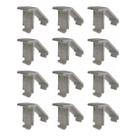 Suporte Grade Prateleira Metalfrio Original 12 Peças