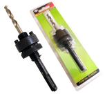 Suporte Guia P/serra Copo De Aço Encaixe Sds Plus 32 A 210mm