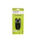 Suporte Guidão Alumínio T6 CNC 45MM X 31.8MM Preto Suporte Guidão Alumínio T6 CNC 45MM X 31.8MM Preto