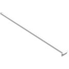 Suporte Haste De Refletor Led Fachada 100 CM Branco Base L
