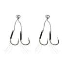 Suporte Hook Duplo Nº 3/0 Live Bait com 2 un - Albatroz Suporte Hook Duplo Nº 3/0 Live Bait com 2 un - Albatroz