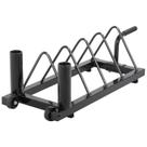 Suporte Horizontal para Barra com Rodas Yaheetech 94x33x30cm Suporte Horizontal para Barra com Rodas Yaheetech 94x33x30cm