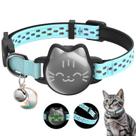 Suporte Impermeável para AirTag com Coleira e Alça Reflexiva para Gato