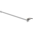 Suporte Inclinação Haste De Refletor Led Parede Fachada Banner Base Inclinada 60 Cm Branco Suporte Inclinação Haste De Refletor Led Parede Fachada Banner Base Inclinada 60 Cm Branco