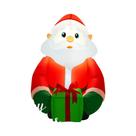 Suporte Inflável De Papai Noel Com LED De 3FT Para Presentes, Decoração De Natal Para Jardim, Suporte Inflável De Papai Noel Com LED De 3FT Para Presentes, Decoração De Natal Para Jardim,