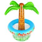 Suporte Inflável Para Bebidas Em Forma De Coqueiro, Balde De Gelo Para Festa Na Piscina De Verão,