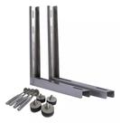 Suporte INOX 400 mm, 9 A 12000 BTU/H, 1 Par.