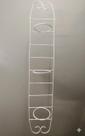 Suporte Jardim Vertical de Parede para Plantas com arcos 10 cm p 3 vasos em Ferro