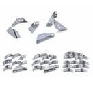 Suporte L Metalico Cantoneira Fixação Moveis Kit 24 Suporte L Metalico Cantoneira Fixação Moveis Kit 24