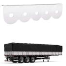Suporte Lanterna 5 Marias Carreta 85mm Inox
