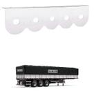 Suporte Lanterna 5 Marias Randon 65mm Inox