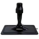 Suporte LIMPA TUDO Base Articulada LT Giro 360 Grau Para Fibra Limpeza Encaixe Ajustável Piso Parede Cantos Versão:Preto