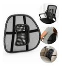 Suporte Lombar Universal para Cadeira Gamer e Carro - Encosto Ergonômico de Coluna Tela Mesh