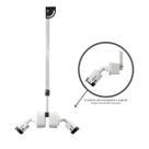 Suporte Longo CFTV Dome/Bullet 2 caixas passagem - 1,5mt