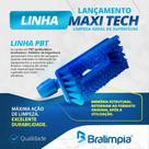 SUPORTE LT ESCOVA MAXI TECH AZUL BRALIMPIA Limpa tudo SUPORTE LT ESCOVA MAXI TECH AZUL BRALIMPIA Limpa tudo