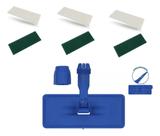 Suporte Lt Limpa Tudo 6 Fibras Kit Completo Para Limpeza