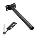 Suporte Luminaria Publica Solar Aço Pintura Eletrostatica Barra Resistente Jardim Quintal Suporte Luminaria Publica Solar Aço Pintura Eletrostatica Barra Resistente Jardim Quintal