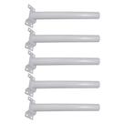 Suporte Luminaria Solar Barra Poste Aço Rua Quintal Jardim Kit 5 Unidades Suporte Luminaria Solar Barra Poste Aço Rua Quintal Jardim Kit 5 Unidades
