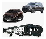 Suporte Maçaneta Externa Traseira Esq Toro/renegade 51937397 Preto Traseira