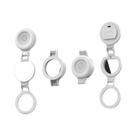 Suporte Magnético Dobrável Dupla Face Para Celular Com Luz De Preenchimento E Espelho Ajustável