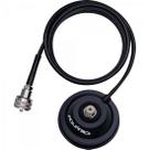 Suporte Magnético para Antena Movel Aquário M-700K Base Magnética com Cabo RG058 de 4 Metros