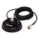 Suporte Magnético Para Antena Movel Aquário M-700k Base Magnética Com Cabo Rg058 De 4 Metros